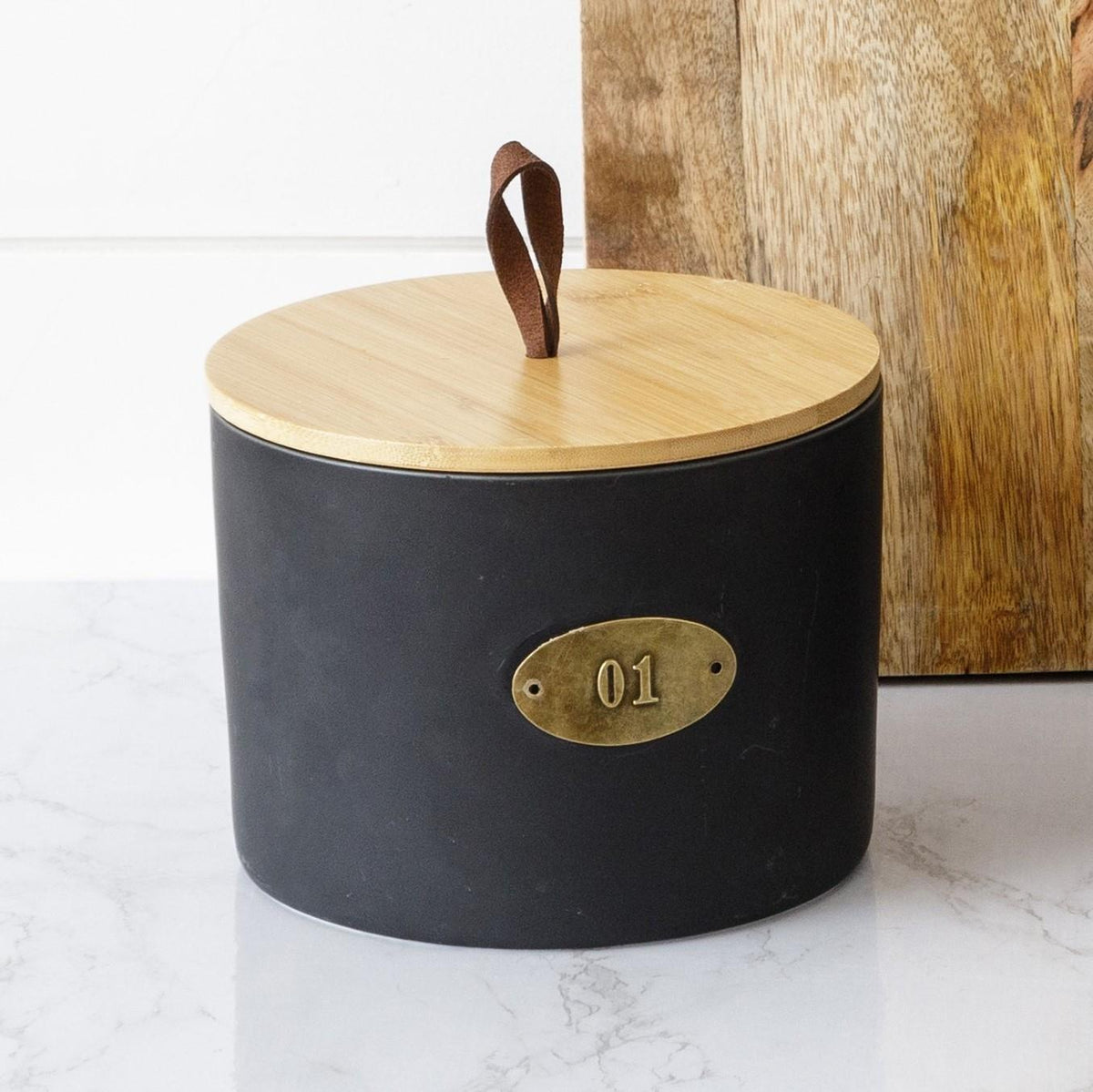 Matte Black Canister