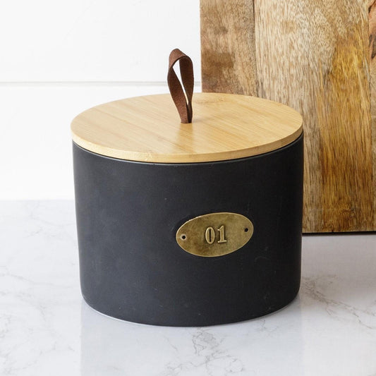 Matte Black Canister