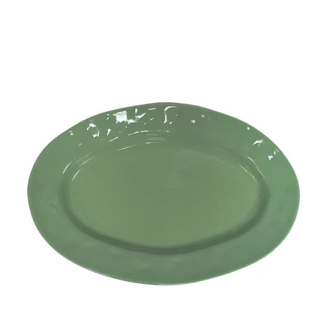 MM Fern Green Small Oval Platter
