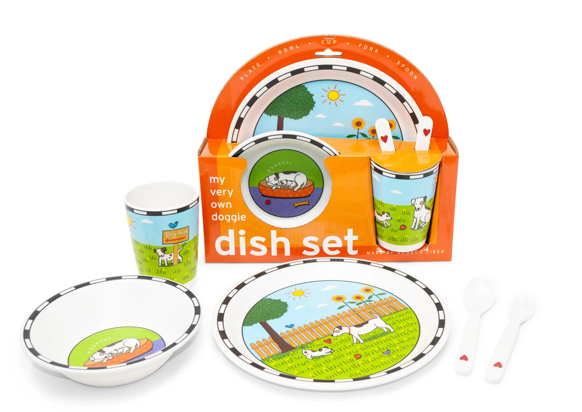 Bamboo Dish Set