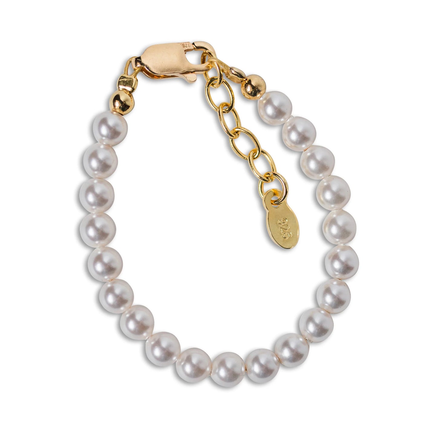 Audrey 14K Gold-Plated Pearl Bracelet  (Children's)
