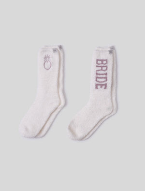 Open image in slideshow, Cozychic Bridal Sock Set

