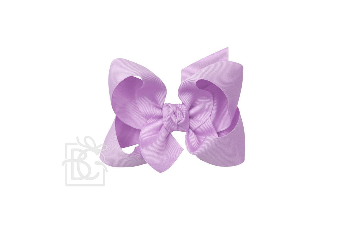 Signature Grosgrain Bow on Clip 4.5in Large