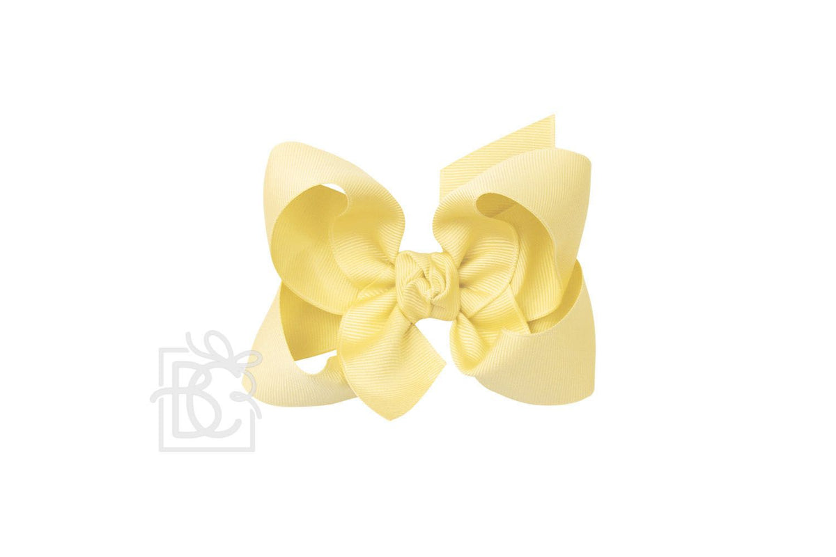 Signature Grosgrain Bow on Clip 4.5in Large