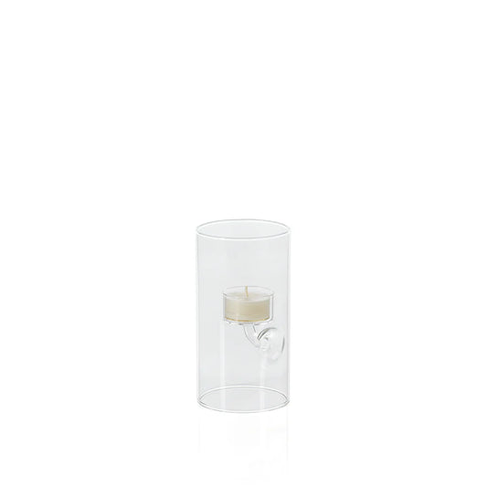 Suspended Glass Tealight Hurricane