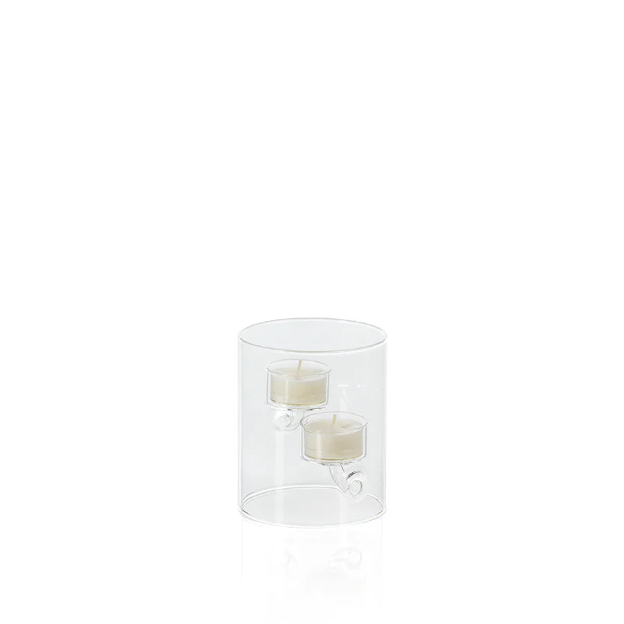 Suspended Glass Tealight Hurricane