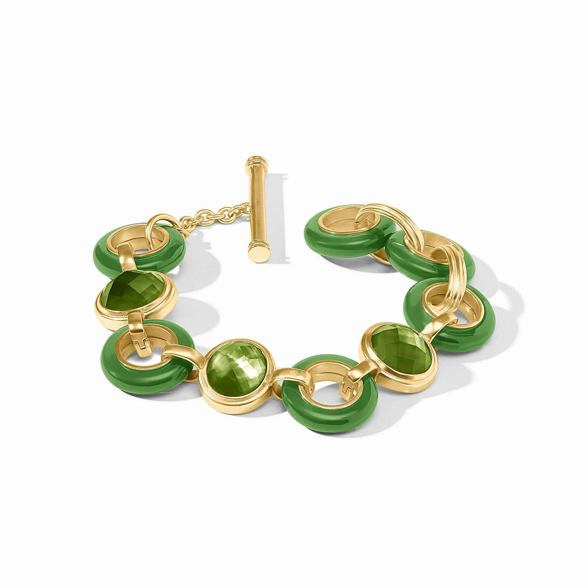 Carnaby Stone Bracelet Gold & Acrylic