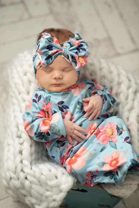 Infant Baby Gown Set