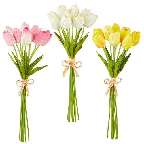 15in Real Touch  Tulip Bundle