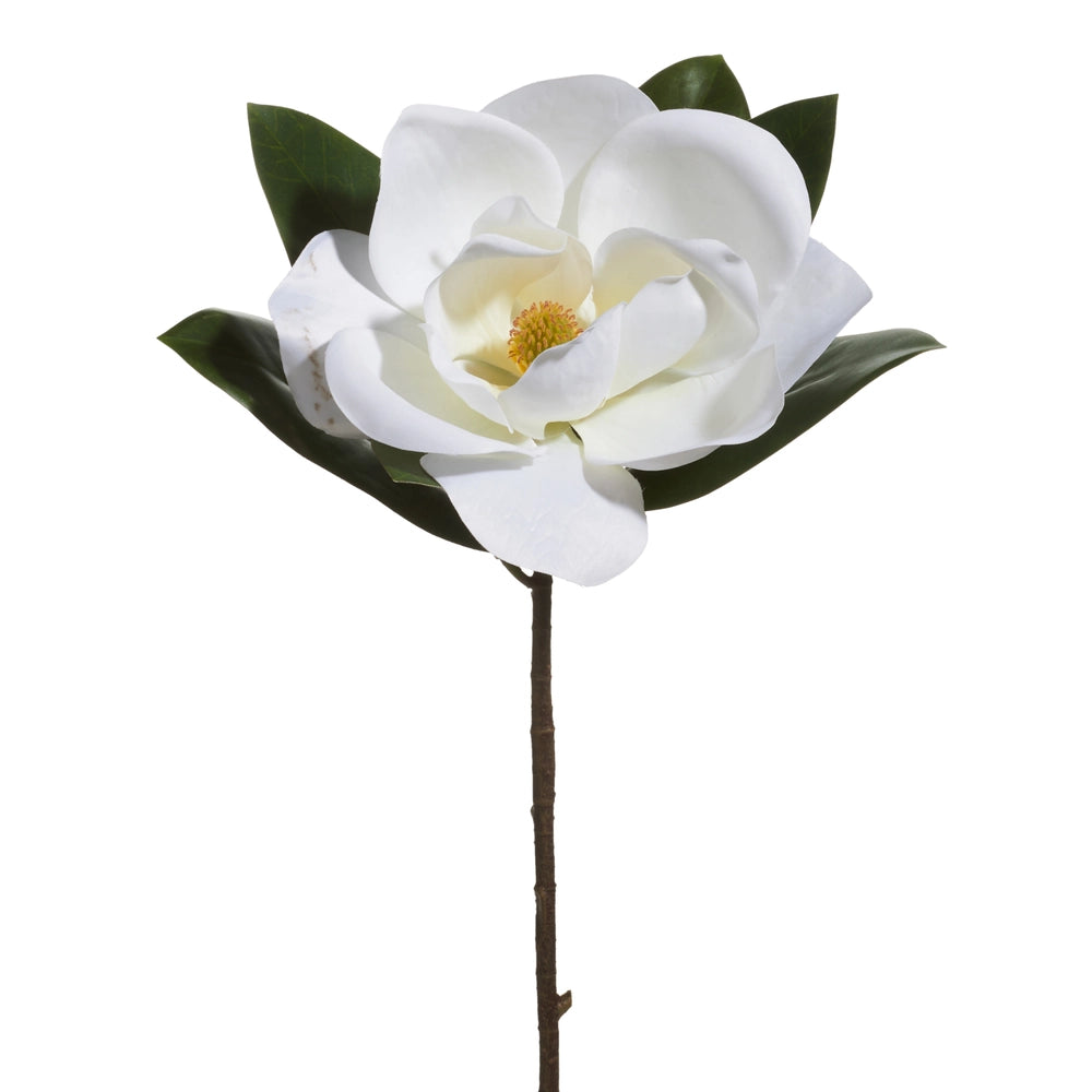 Magnolia Blossom Stem 18"