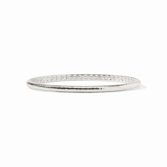 Havana Demi Bangle Silver
