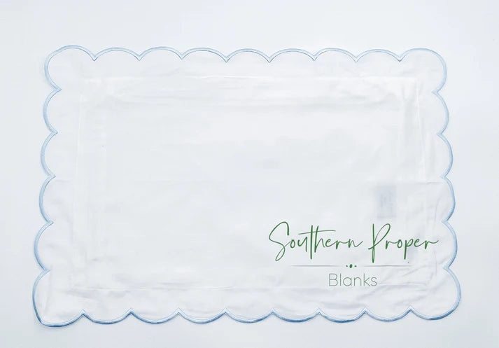 Scalloped Edge Pillow Case