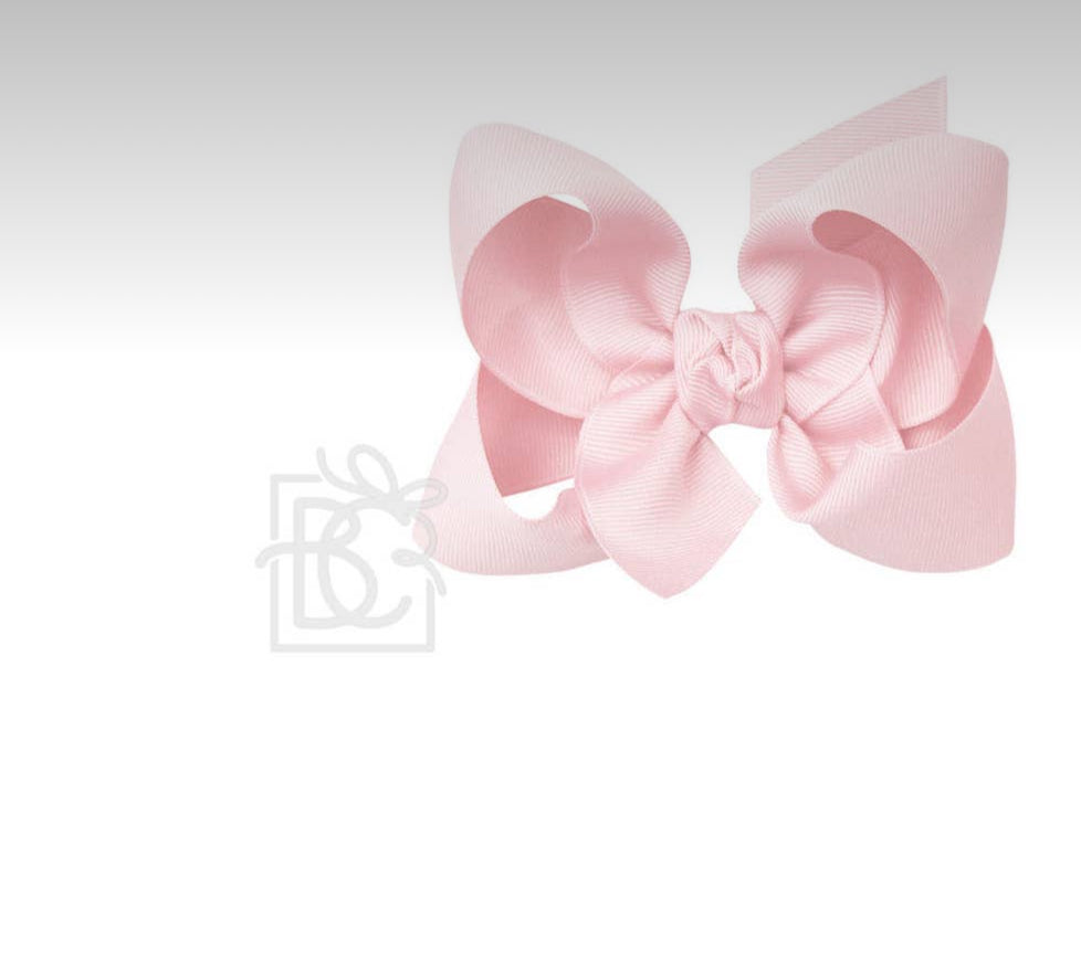 Signature Grosgrain Bow on Clip 4.5in Large