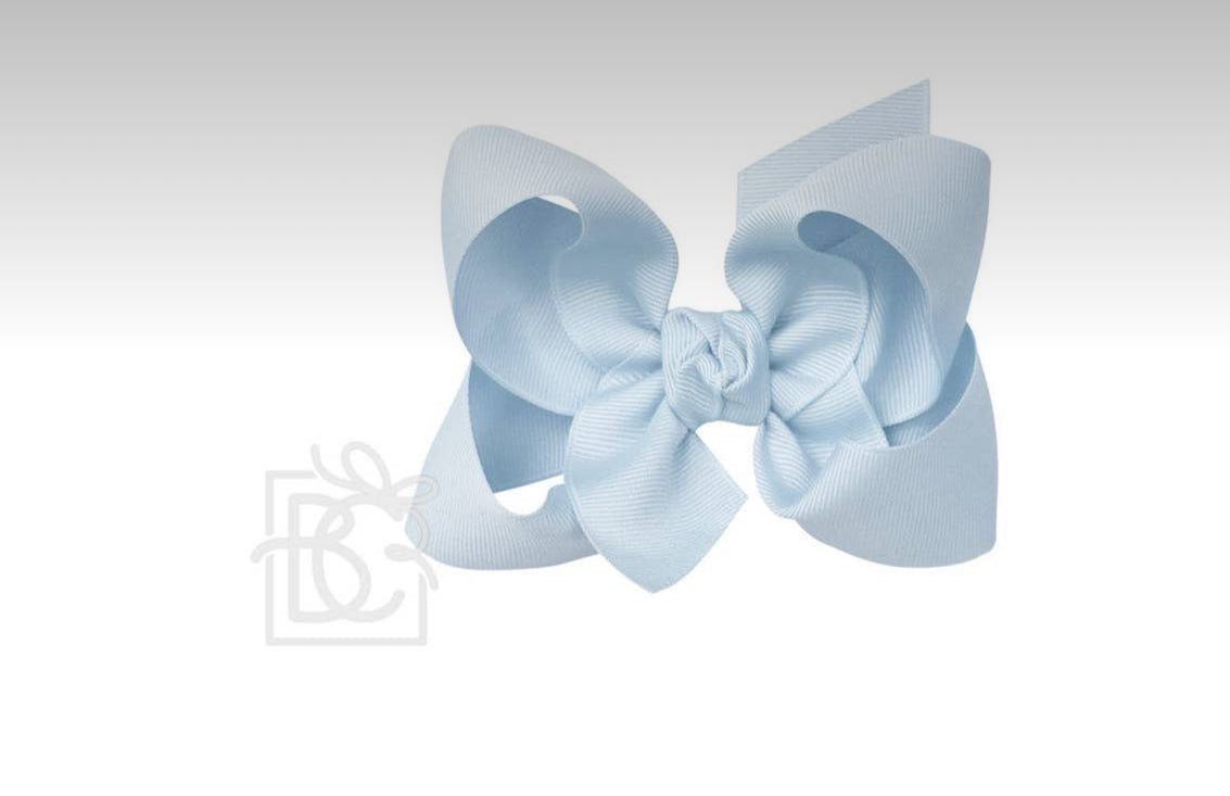 Signature Grosgrain Bow on Clip 4.5in Large