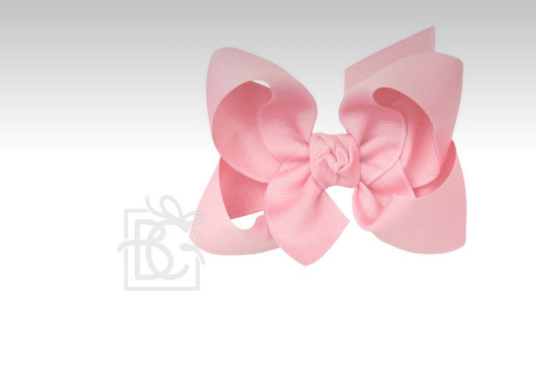 Signature Grosgrain Bow on Clip 4.5in Large