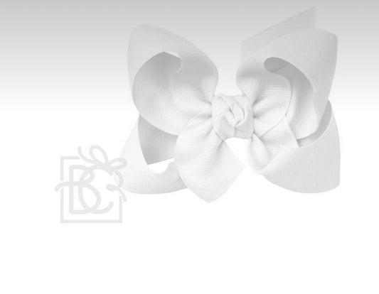 Signature Grosgrain Bow on Clip 4.5in Large
