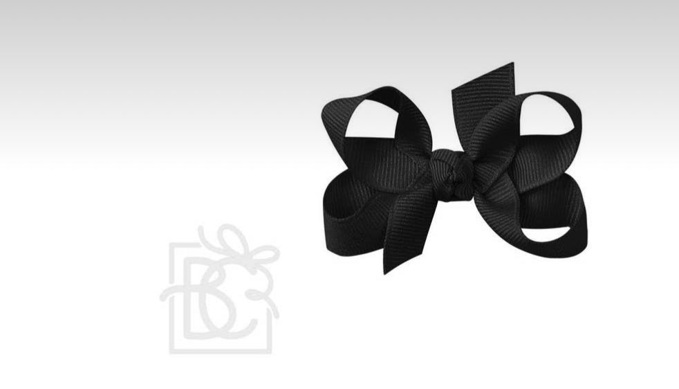 Signature Grosgrain Bow on Clip 3in Small
