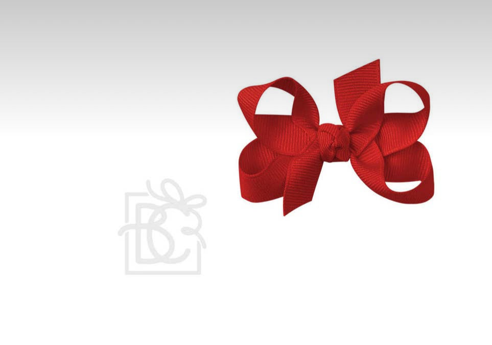 Signature Grosgrain Bow on Clip 3in Small
