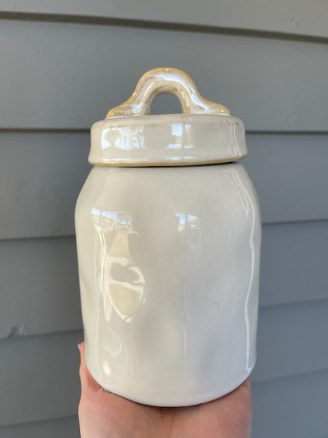 Small Canister Off White