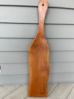 Live Edge Acacia Wood Board w/ Handle
