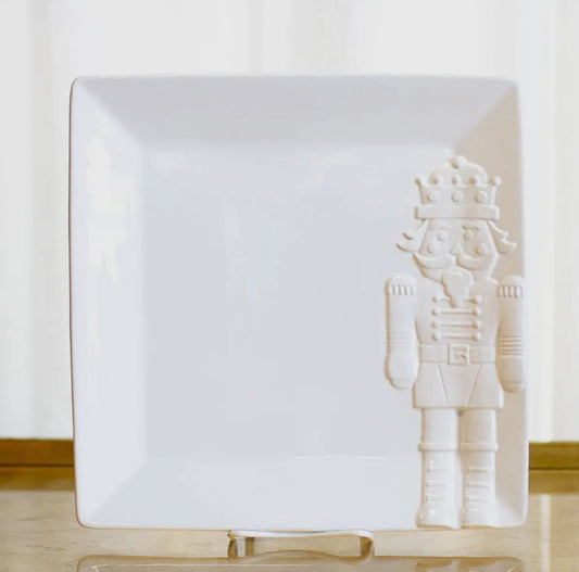 Nutcracker Embossed Platter