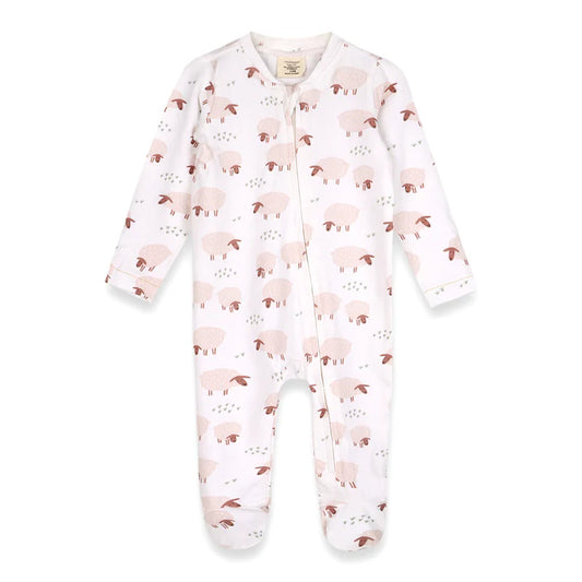 Zipper  Baby Footie