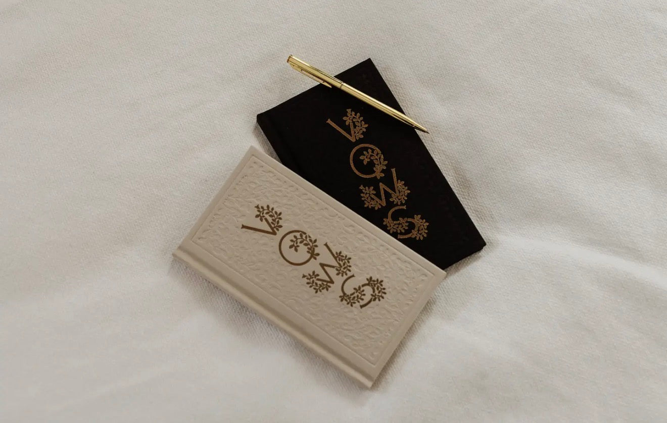Wedding Vow Keepsake Books