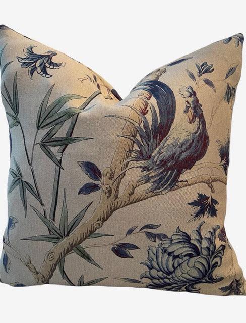D& G Pillow with Feather Insert 20"x20"