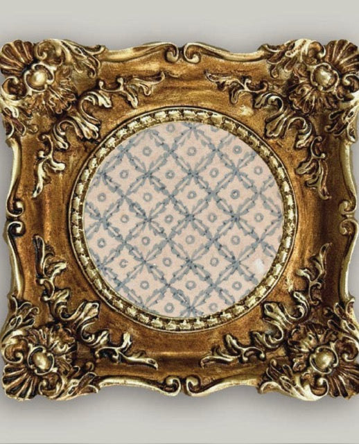 Ornate Small Square Photo Frame 3x3"