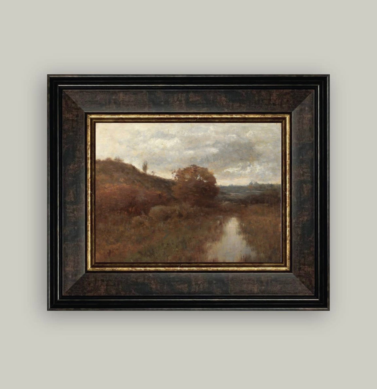 Hill and Hollow in Autumn 12"x10"