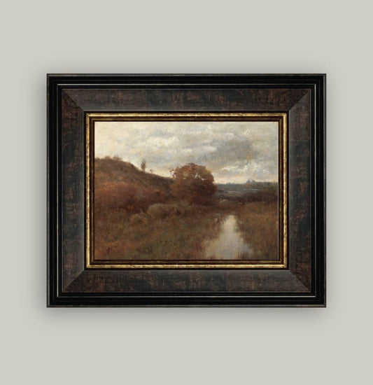 Hill and Hollow in Autumn 12"x10"