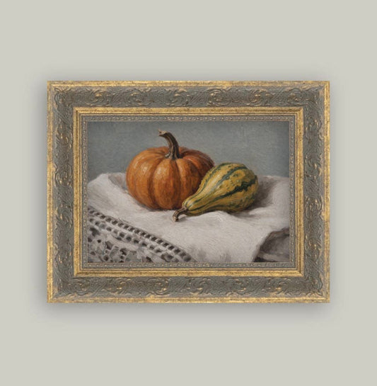 Still Life Pumpkin &  Squash