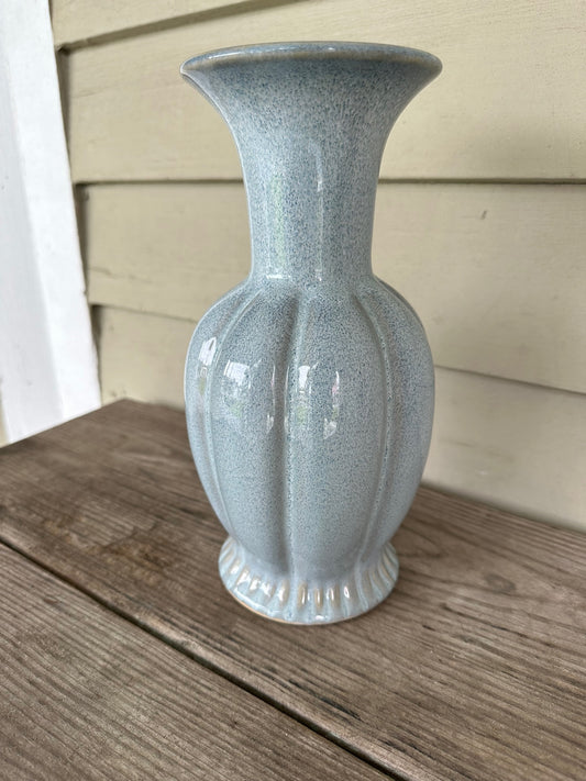 9.75 Reactive Blue Vase
