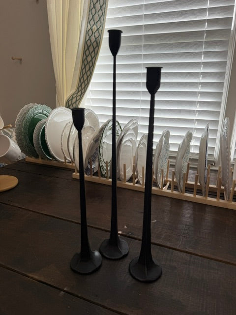 Black Candle Sticks