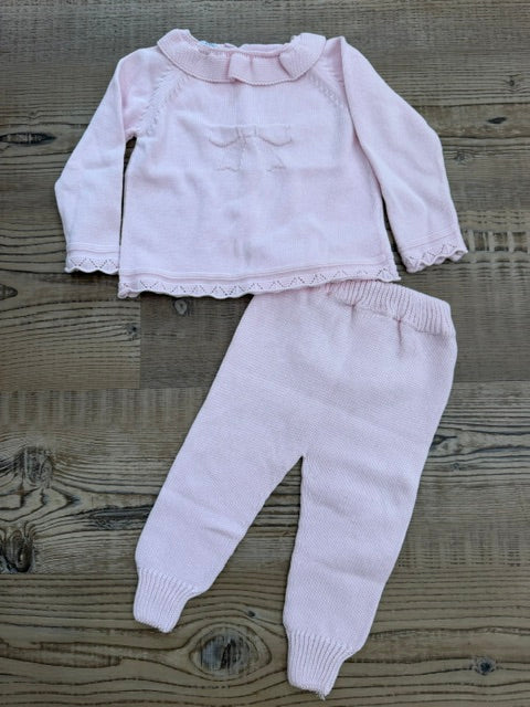 Bow Jogger Knit Set