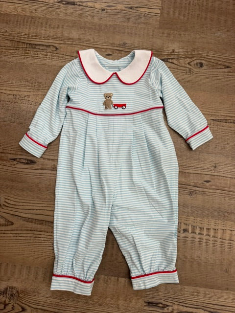 Beary Sweet Collared Romper