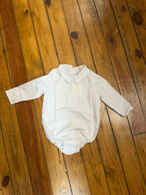 Peter Pan Collar Shirt Broadcloth LS