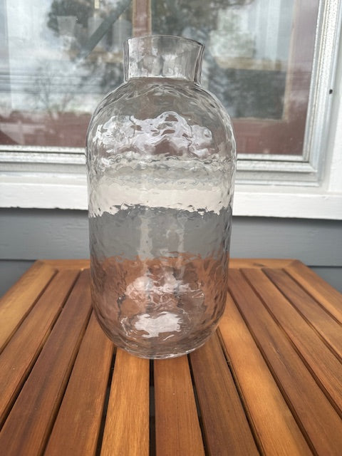 Tall Textured Vase