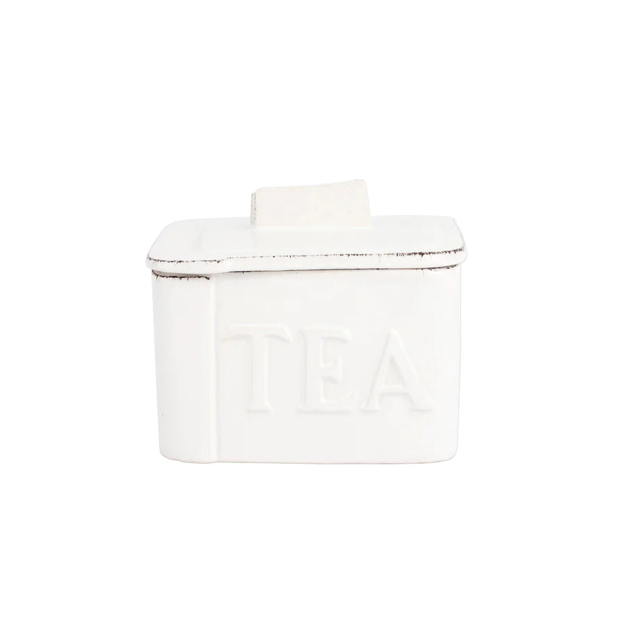 Lastra White Tea Canister