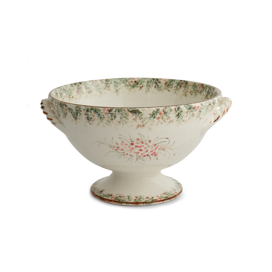 Natale Footed Bowl with Handles 6817