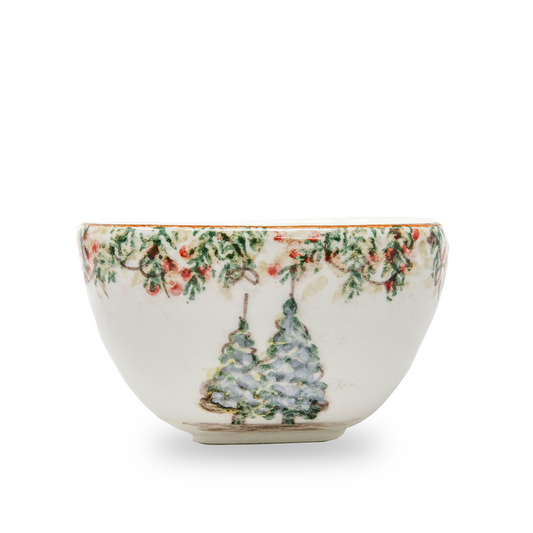 Natale Small Square Bowl