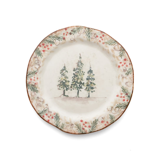 Natale Salad/Dessert Plate 9122