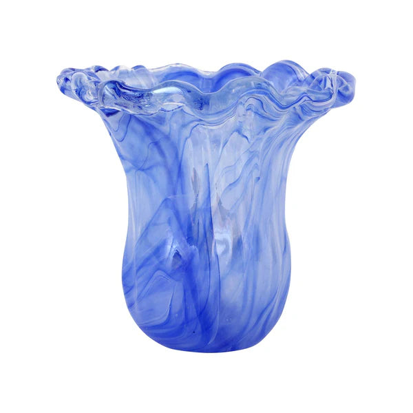 Onda Glass Small Tulip Vase