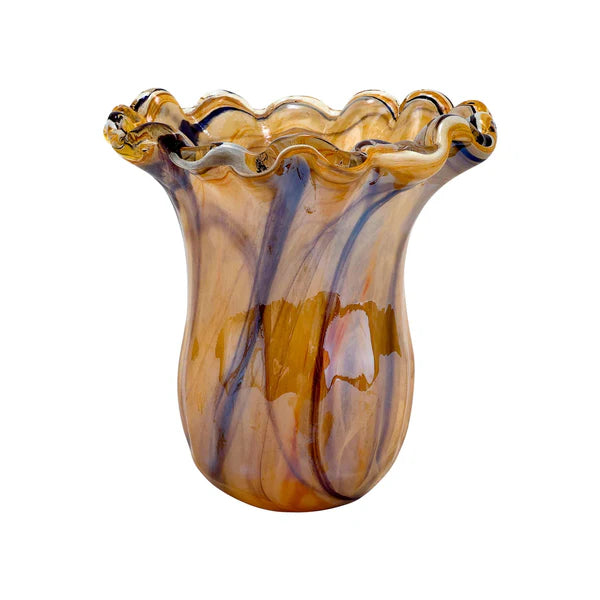 Onda Glass Small Tulip Vase
