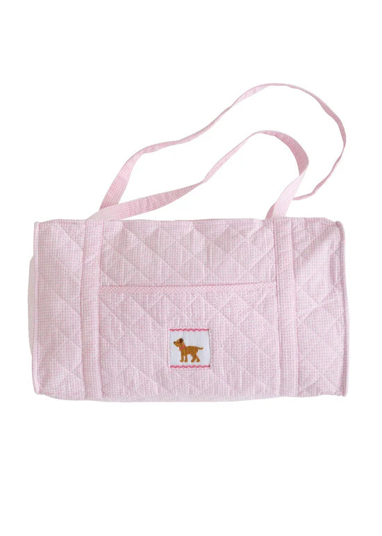 LE Quilted Duffle
