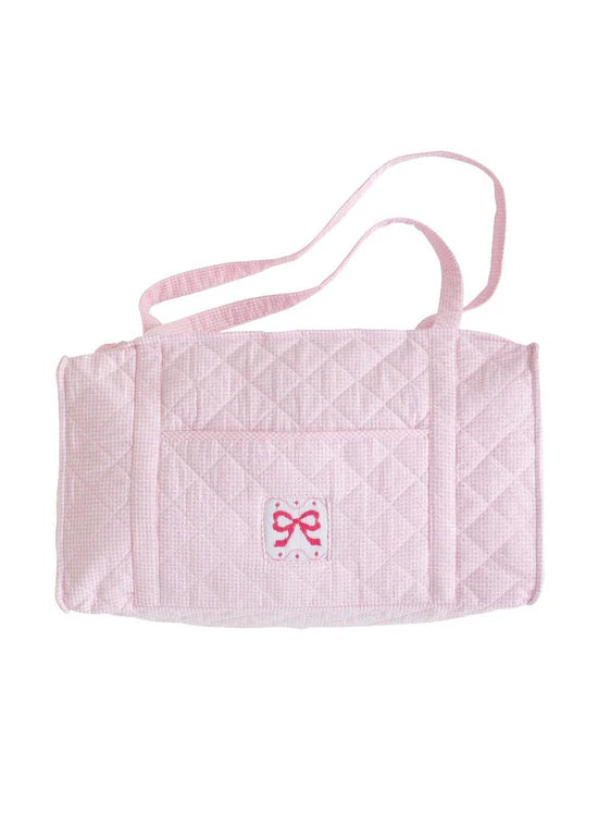 LE Quilted Duffle