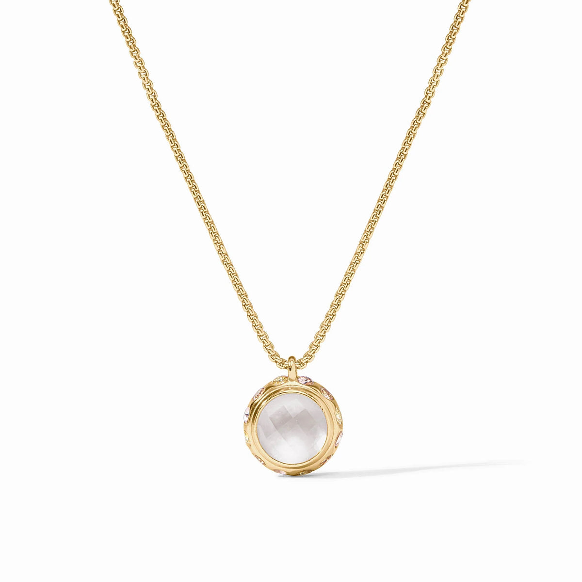 Rainbow Delicate Necklace Gold