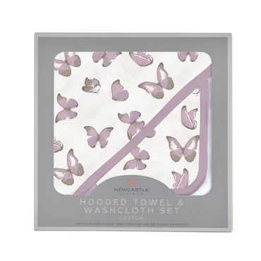 Hooded Towel & Washcloth Set