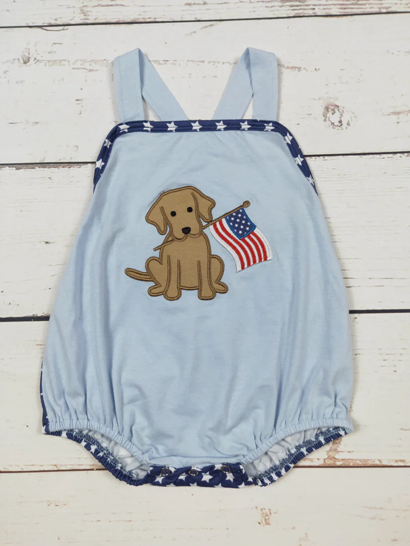 Appliqued Romper