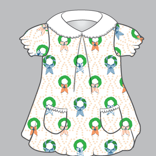 Short Sleeve  Pocket Twirl Dress